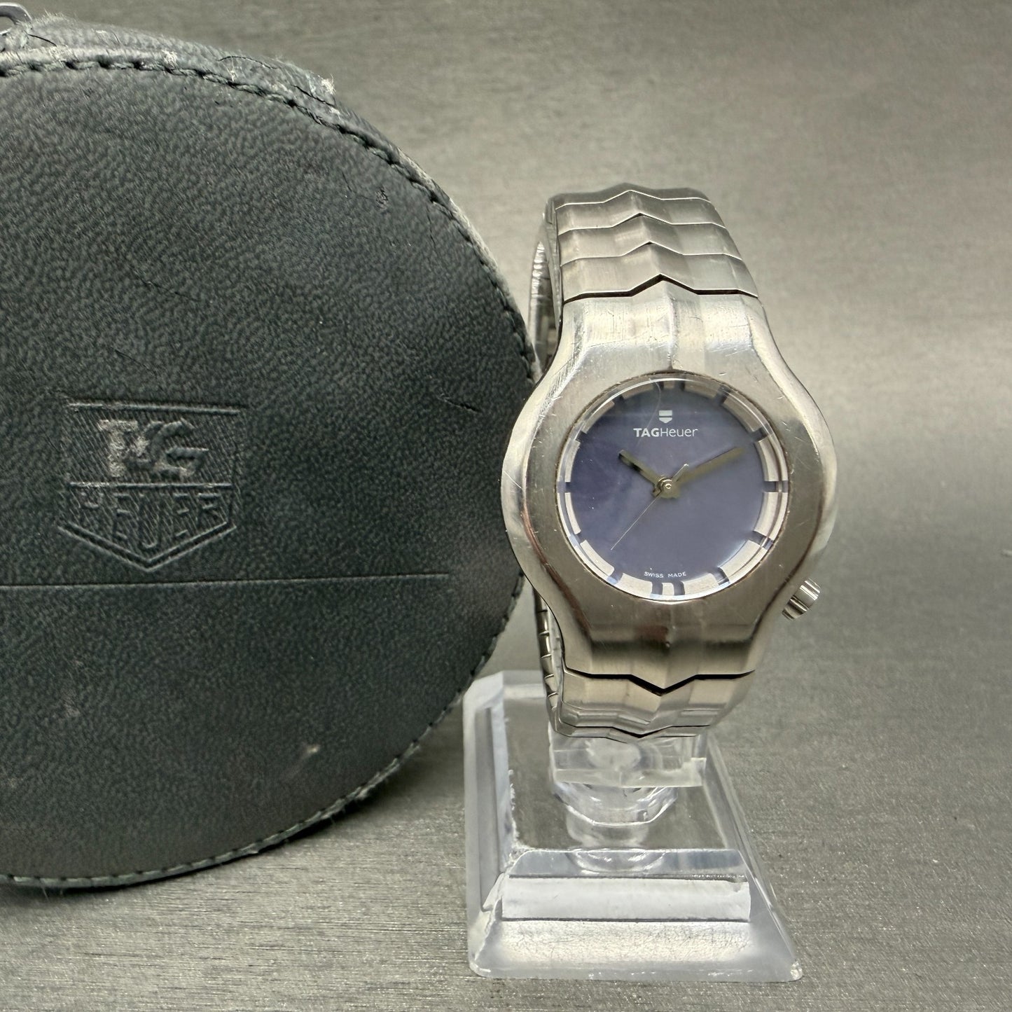Tag Heuer Alter Ego Watch Women 29mm MOP Dial Stel Round New Battery0