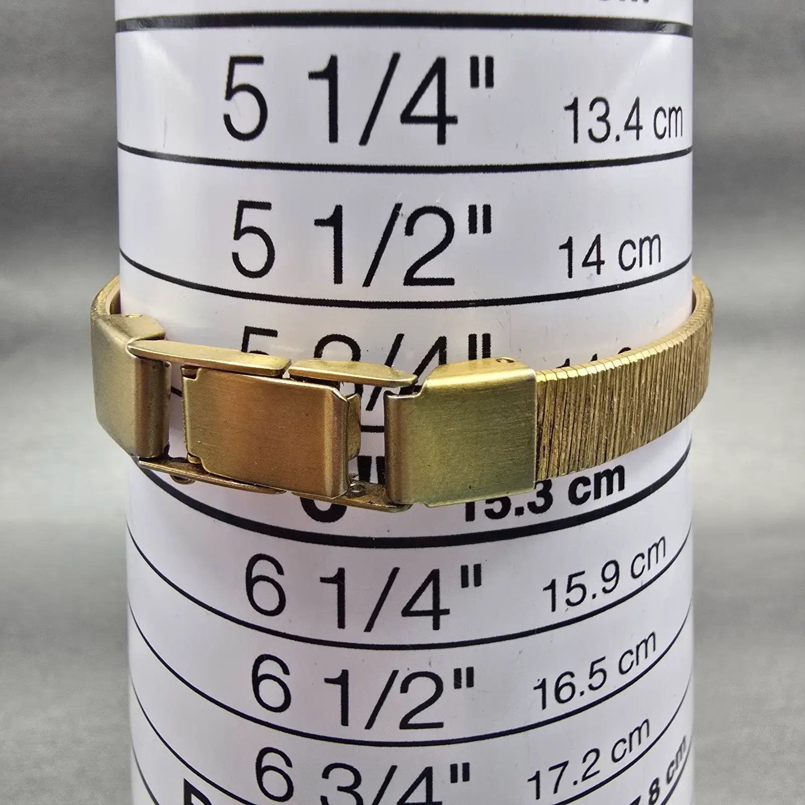 Citizen CQ Watch Women 16mm Champagne Dial Gold Tone 5920-S50150 New Battery VTG9