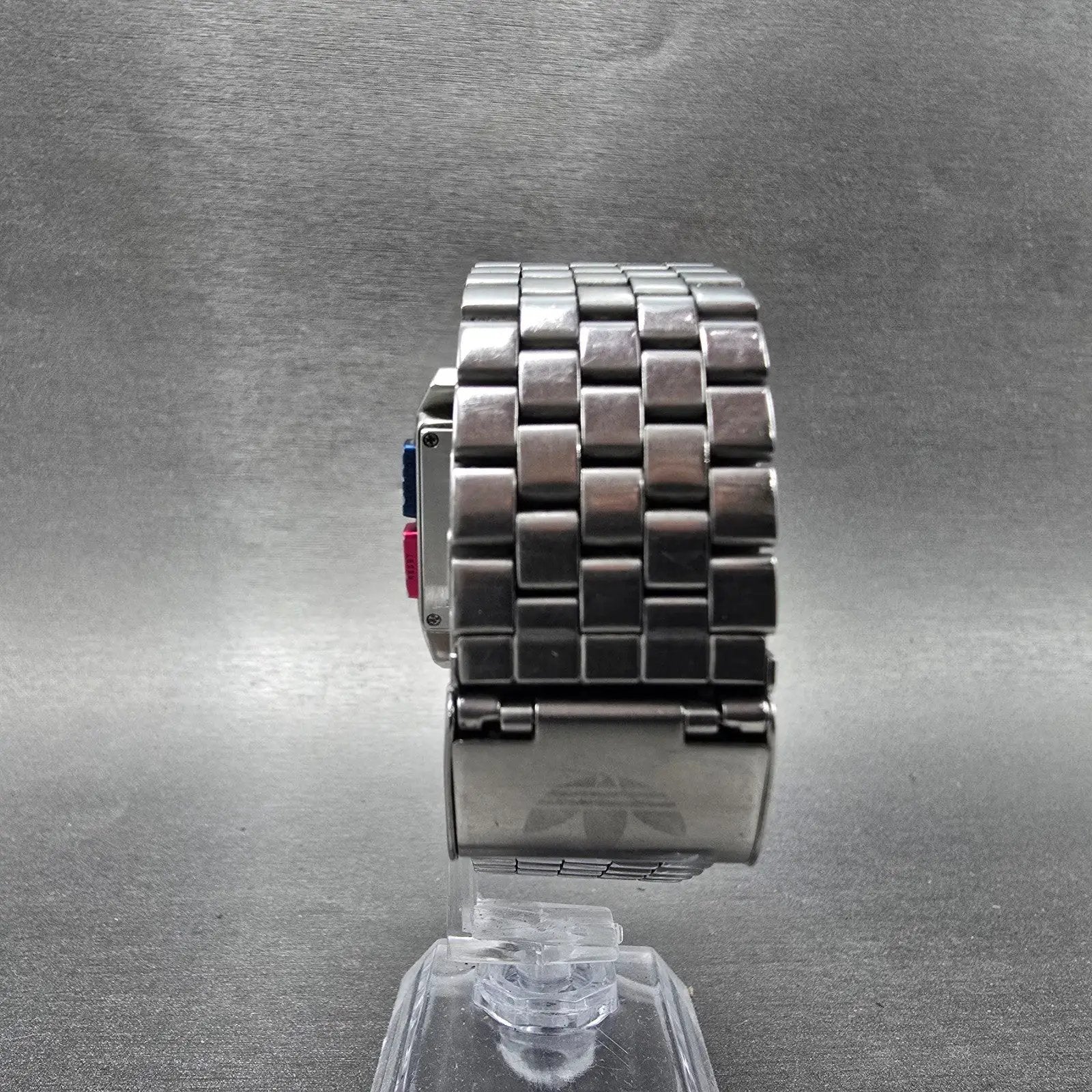adidas Archive M1 watch Men 36mm Chronograph Stainless Steel Rectangle New batt7
