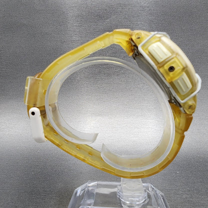 Casio BabyG BGT110 Watch Women 39mm Digital Clear Case Round New Battery8