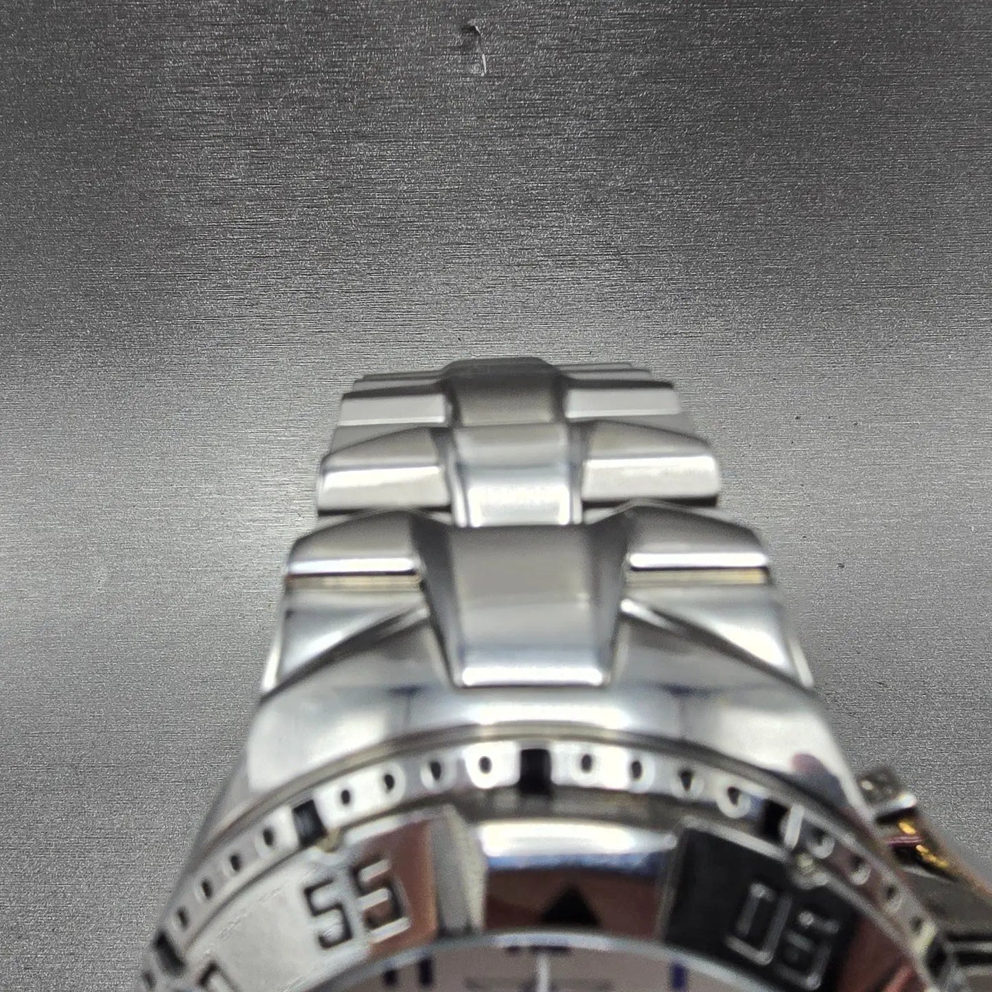 Invicta Excursion Chronograph Dive Watch Men 51mm Silver Dial Steel New Battery4