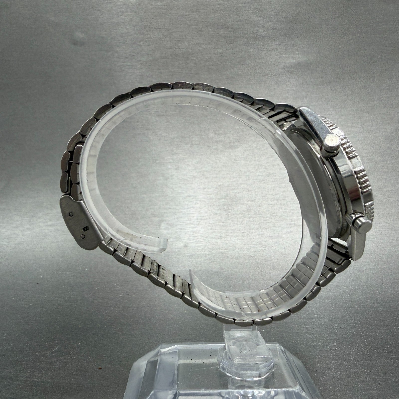Seiko F.C Timer Soccer Watch Men White Dial Steel Round 8M32-6010 PARTS9