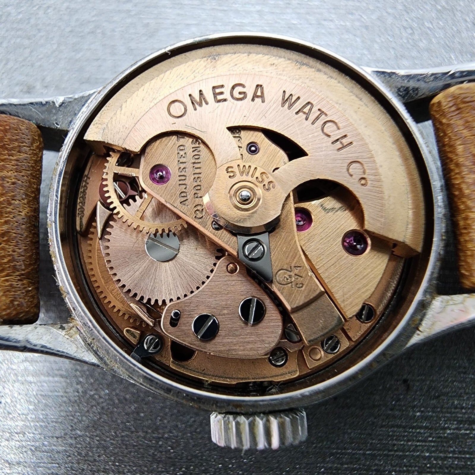 Omega De Ville Automatic Watch Women 20mm Blue Dial Steel Round Cal 671 Runs13