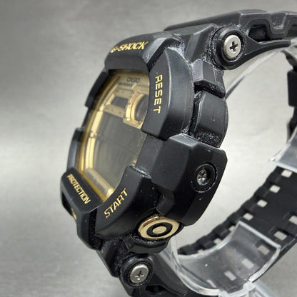 Casio G-Shock GD-350GB Watch Men 50mm Digital Black Gold Alarm Chrono New Batt2