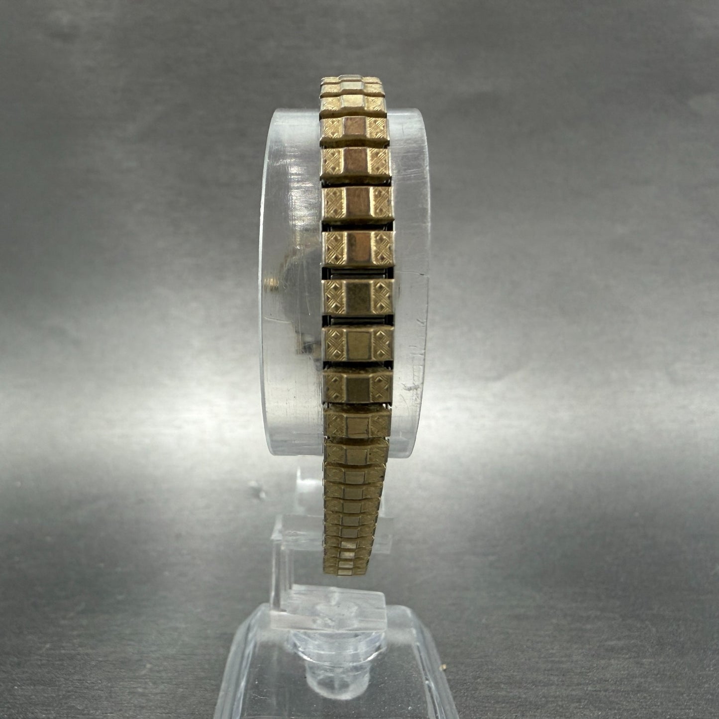 Seiko Watch Women 22mm Champagne Dial Gold Tone Date Round 2A22-0229 New Battery7