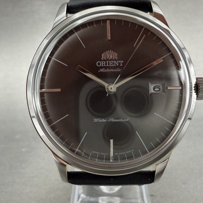 Orient Bambino Watch Men 41mm Gray Dial Stainless Steel Date Round Automatic1