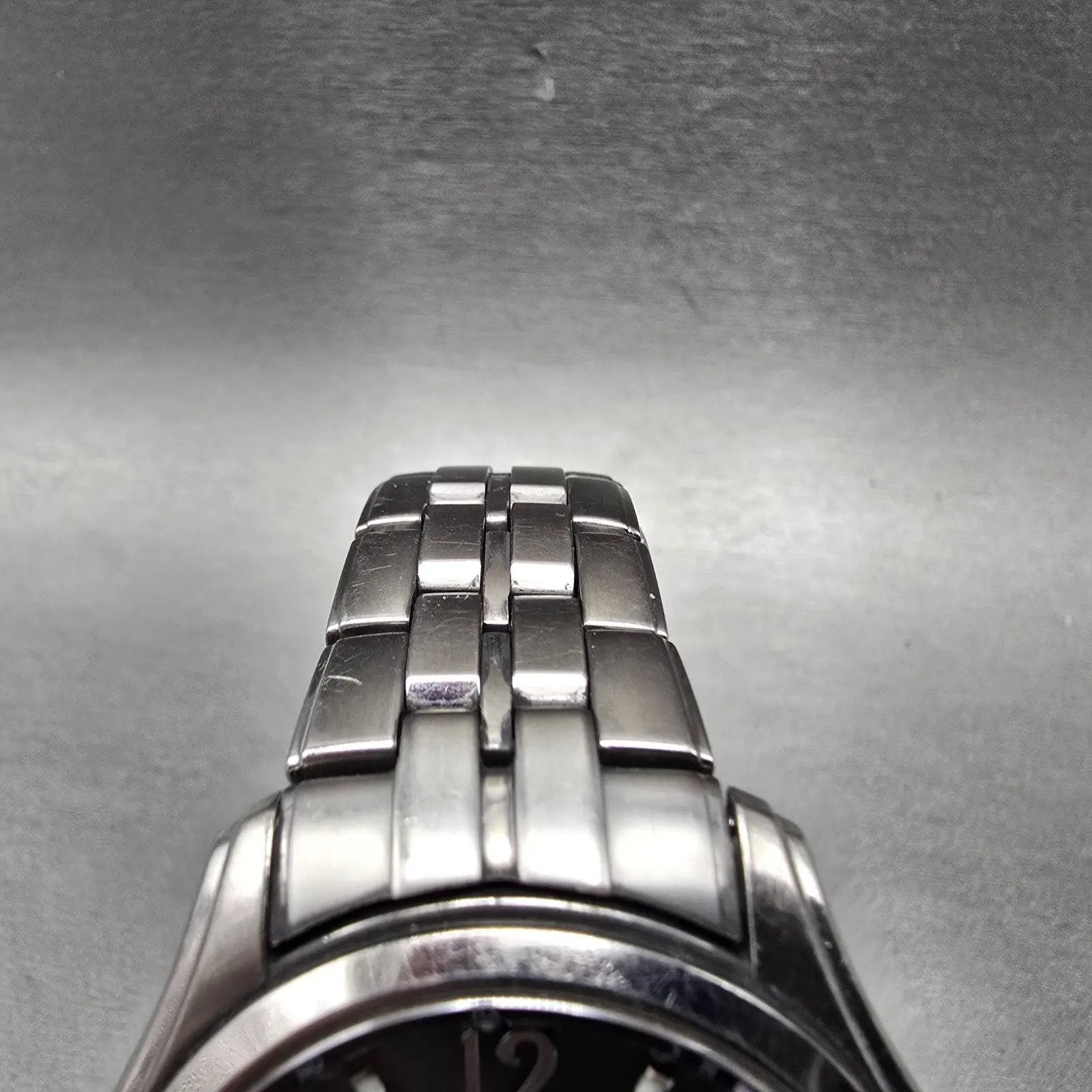 Citizen Eco-Drive Attesa Watch Men 41mm Black Dial Titanium Atomic Daydate READ!5