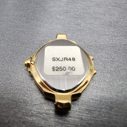 Seiko Watch Women 19mm White Dial Gold Tone 1N00 4K88 SXJR48 SAMPLE NO MOVEMENT8