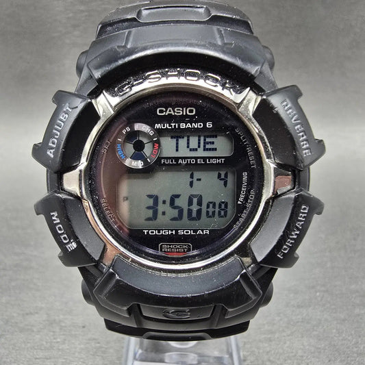 Casio G-Shock GW-2310 Watch Men 47mm Digital Black Silver Alarm Chrono Solar JP0