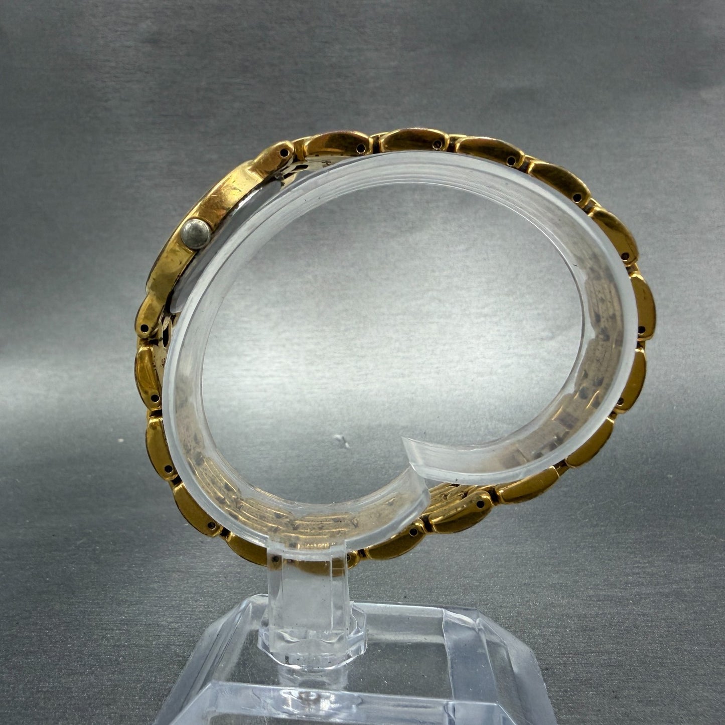 Seiko Watch Women 24mm Cream Dial Gold  Tone Round V700-6389 New Battery6