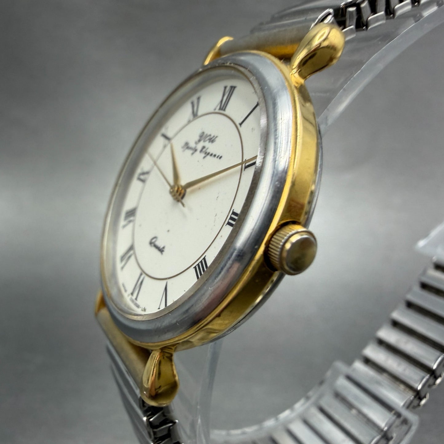 Orient You Watch Women 30mm White Dial Two Tone Round C75252-00 New Battery2