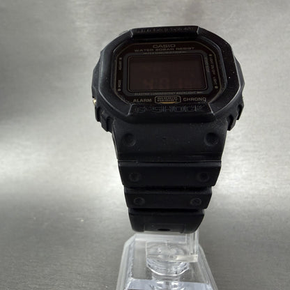 Casio G-Shock Watch Men 43mm Digital Black Gold DW-5600RE Octagon New Battery6
