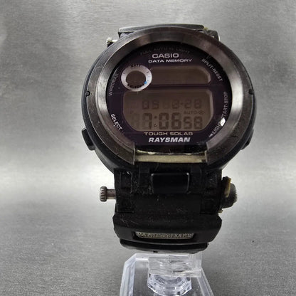 Casio G-Shock Raysman DW-9350 Watch Men 43mm Black Alarm Chronograph Works5