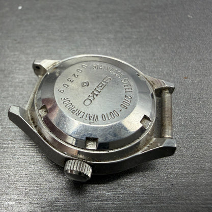 Seiko Automatic Watch Women 24mm Gray Dial Silver Tone Daydate 2706-0010 Runs8