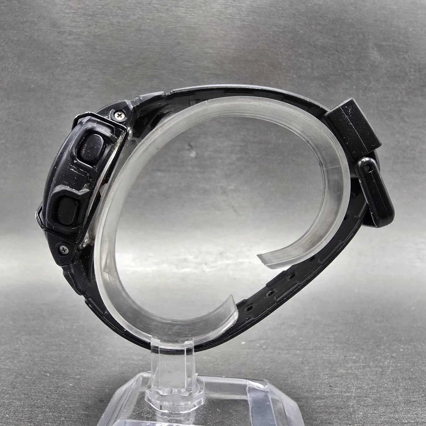 Casio Baby-G BG-141 Watch Women 40mm Black Alarm Chronograph Round New Battery6