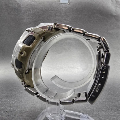 Casio G-Shock GW-1400DA Watch Men 45mm Blue Dial Silver Alarm Chrono PARTS7