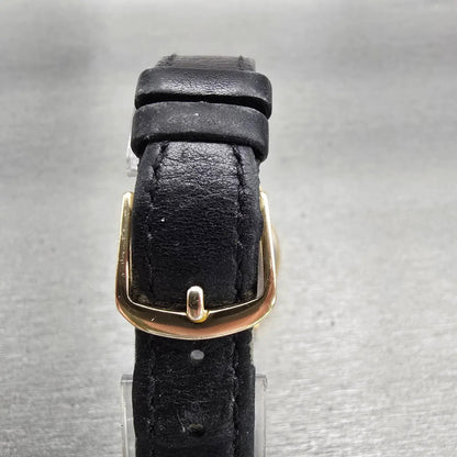 Bulova Watch Women 26mm White Dial Gold Tone Date Round New Battery 97M13 VTG7