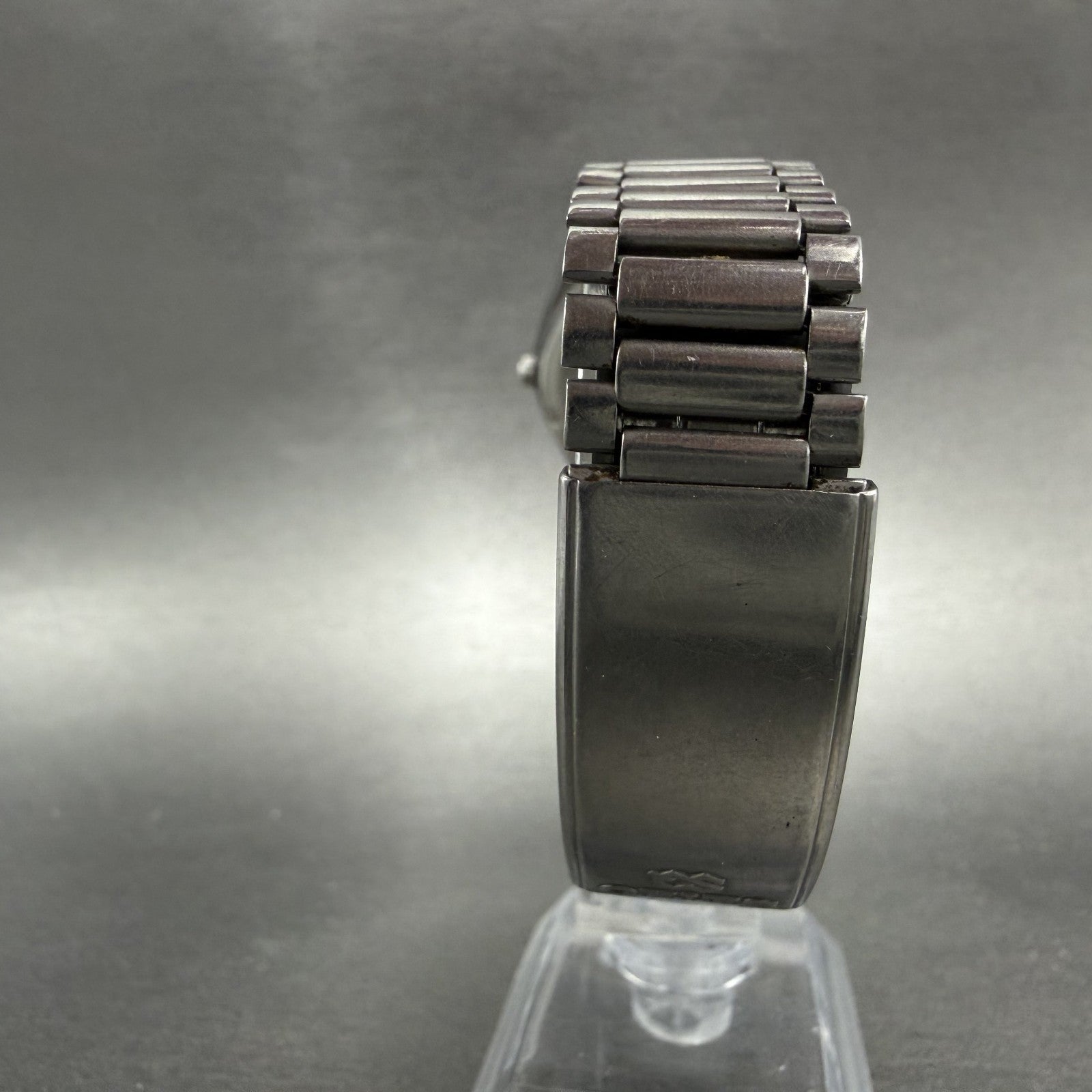 Seiko SQ Railroad Approved Watch Men 34mm White Dial Steel Daydate New Battery7