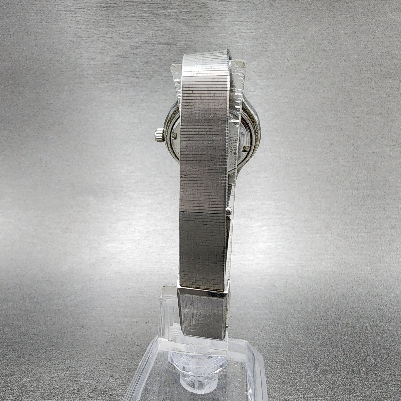 Seiko Automatic Watch Women 27mm Green Dial Silver Tone Round 24110060 Runs8
