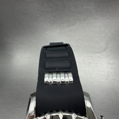 Salvatore Marra Chronograph Watch Men 46mm White Dial Steel Date Round new batt4