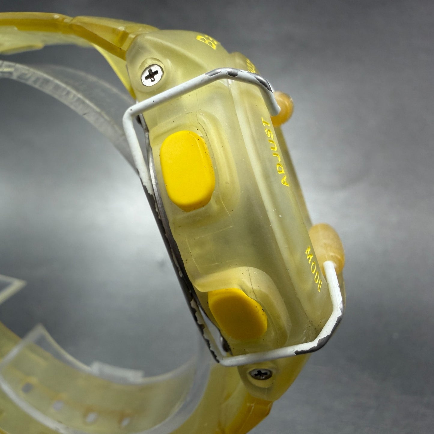 Casio Baby-G Watch Women 40mm Digital Clear  Alarm Chrono BG-350 New Battery3