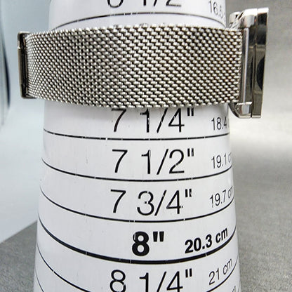 Skagen Hagen Tank Watch Women 22mm Silver Dial Silver Tone Rectangle New Batt10