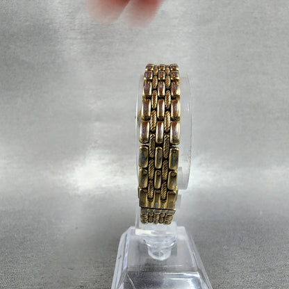 Seiko Watch Women 20mm White Dial Gold Tone Round 1N000JJ0 New Battery7