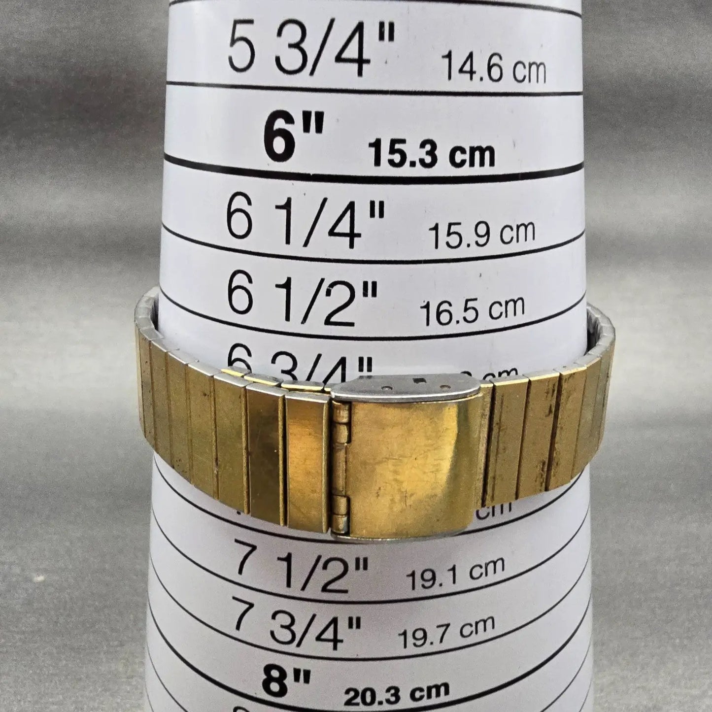 Seiko Tank Watch Men 26mm Gold Dial Gold Tone Rectangle 6530-5790 New Battery9