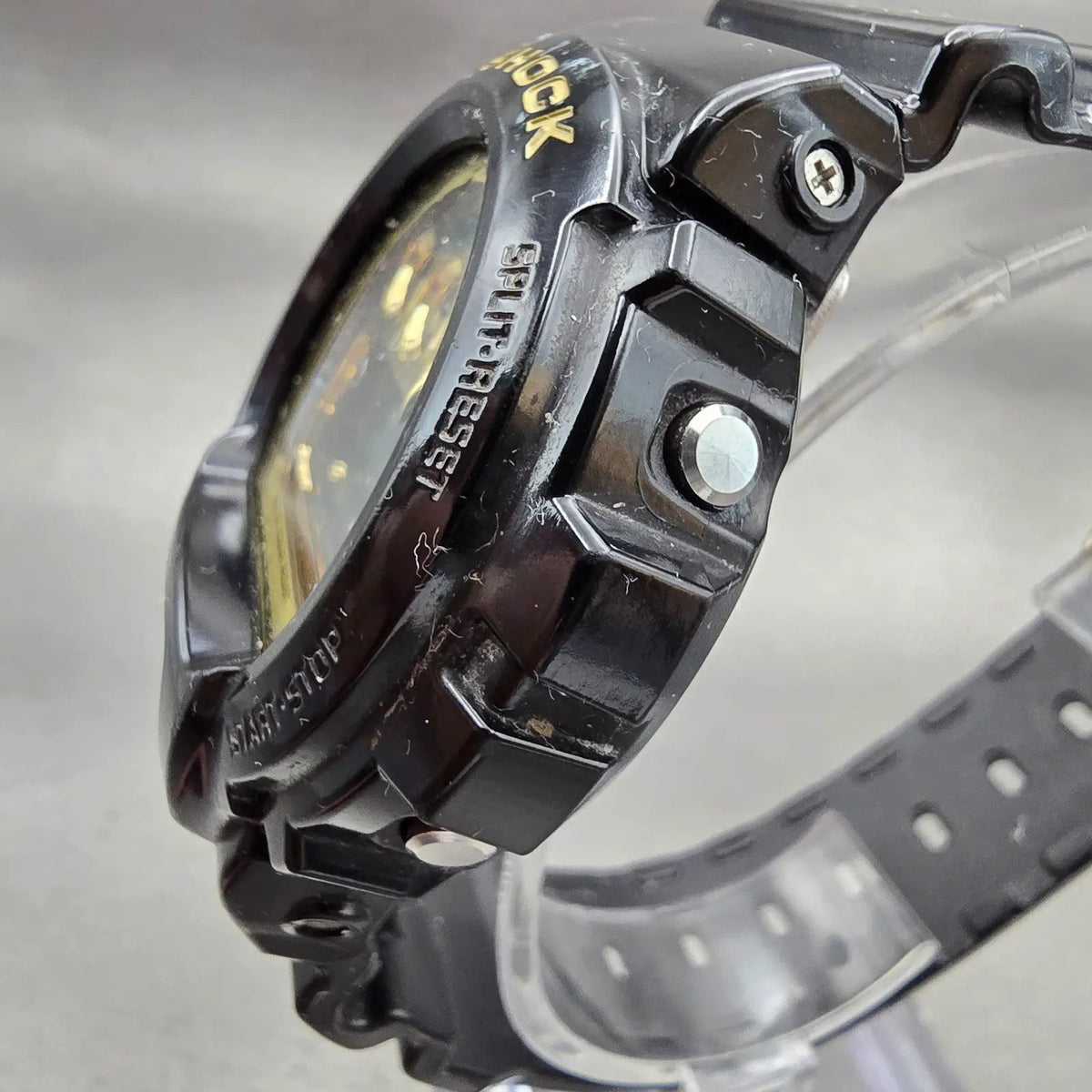 Casio G-Shock DW-6900CB Watch Men 51mm Gold Dial Black Chrono Alarm New Battery2