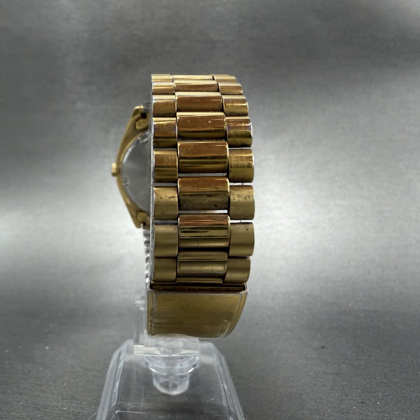 Seiko SQ President Watch Men 36mm Champagne Dial Gold Tone 6923-8080 New Battery7