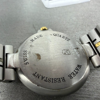 Dunhill Millennium Watch Men 32mm White Dial Two Tone Date Round READ!!!! NewBat9