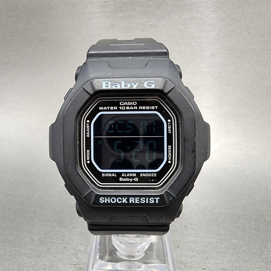 Casio BabyG BG5600BK Watch Women 40mm Digital Black Tone Octagon New Battery0