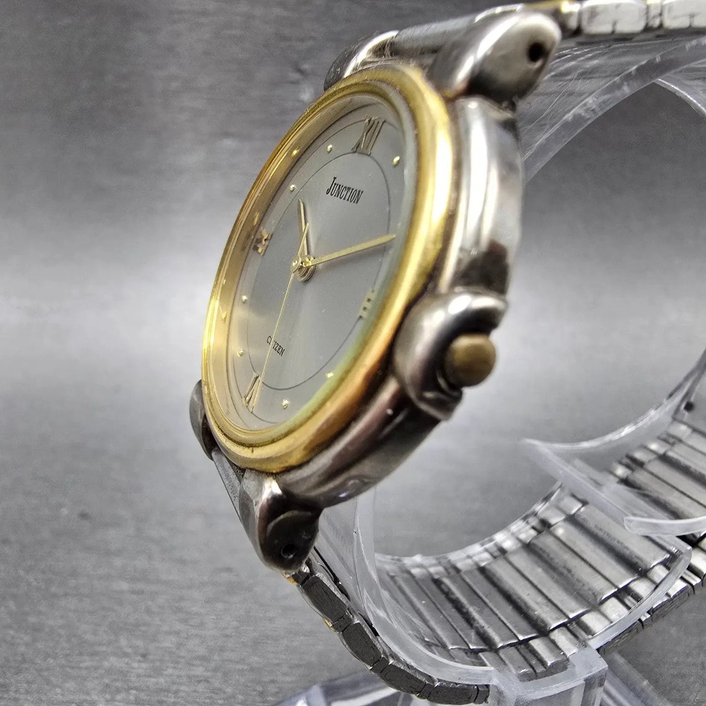 Citizen Junction Watch Men 31mm Silver Dial Two Tone Round 6031-343573 PARTS3