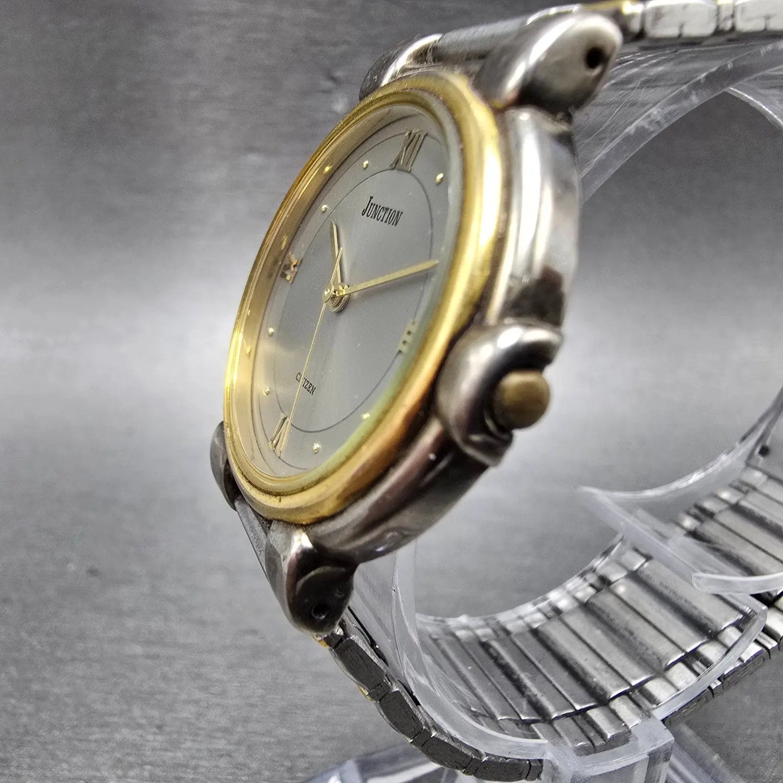 Citizen Junction Watch Men 31mm Silver Dial Two Tone Round 6031-343573 PARTS3