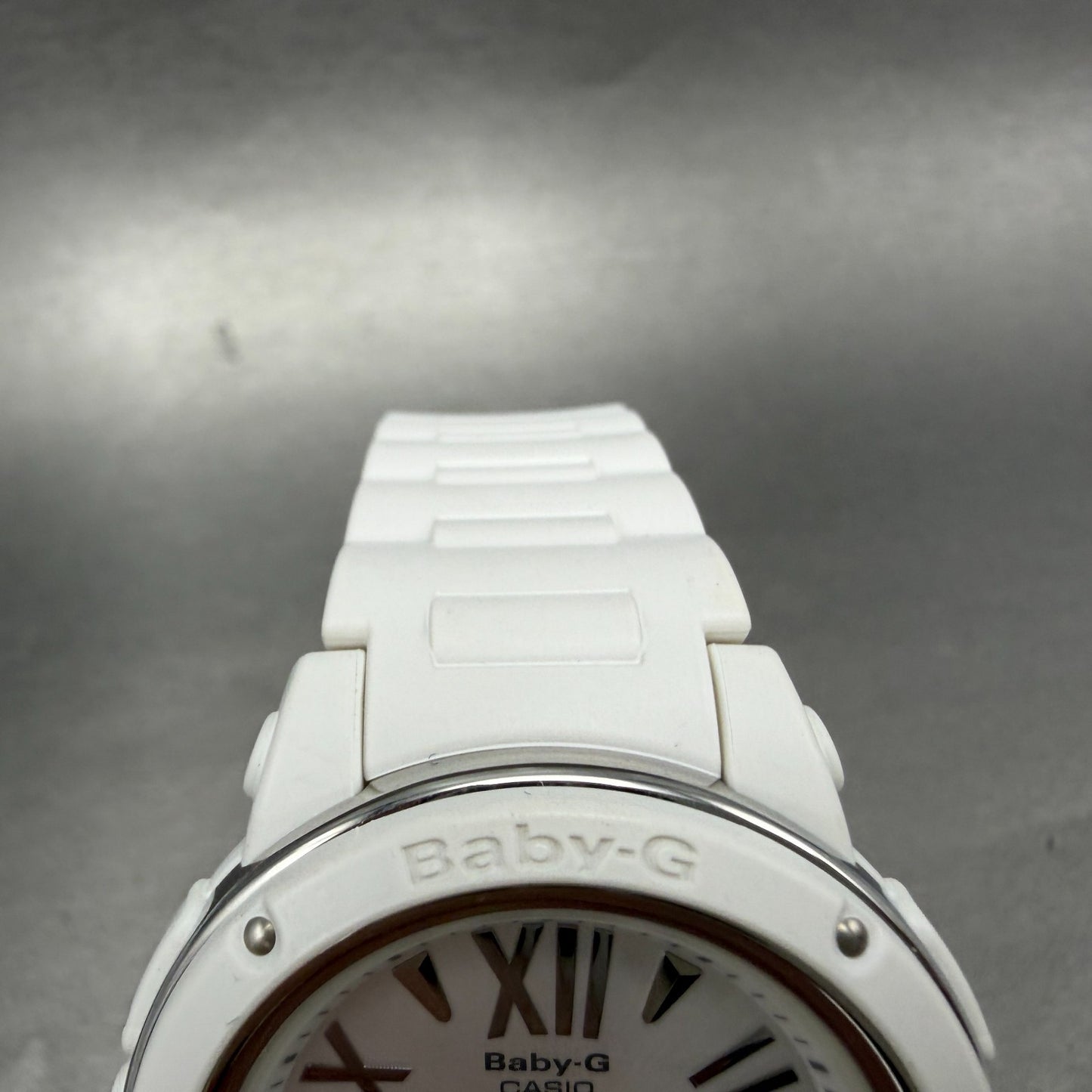 Casio Baby-G Watch Women 43mm Analog Digital White Alarm Chrono BGA-152 New Batt4