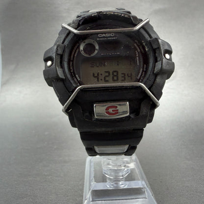 Casio G-Sock GL-121 Watch Men 49mm Black Digital Alarm Chrono New Battery5