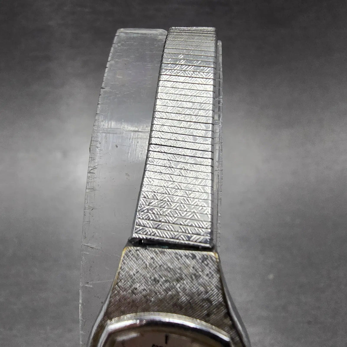 Citizen CQ Watch Women 16mm Silver Dial Silver Square 3220-891481  New Battery4