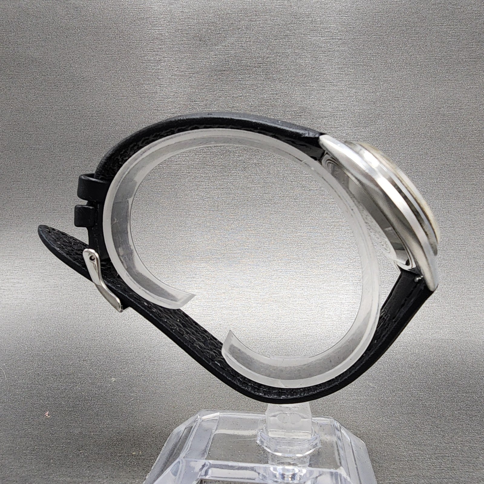 Seiko Lord Matic Watch Men 37mm Silver Dial Silver Tone Daydate Runs READ!!!!!!!8