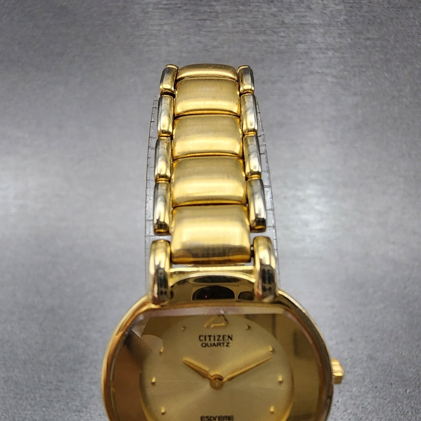 Citizen Espreme Watch Women 23mm Gold Dial Gold Tone 2200246087 New Battery4