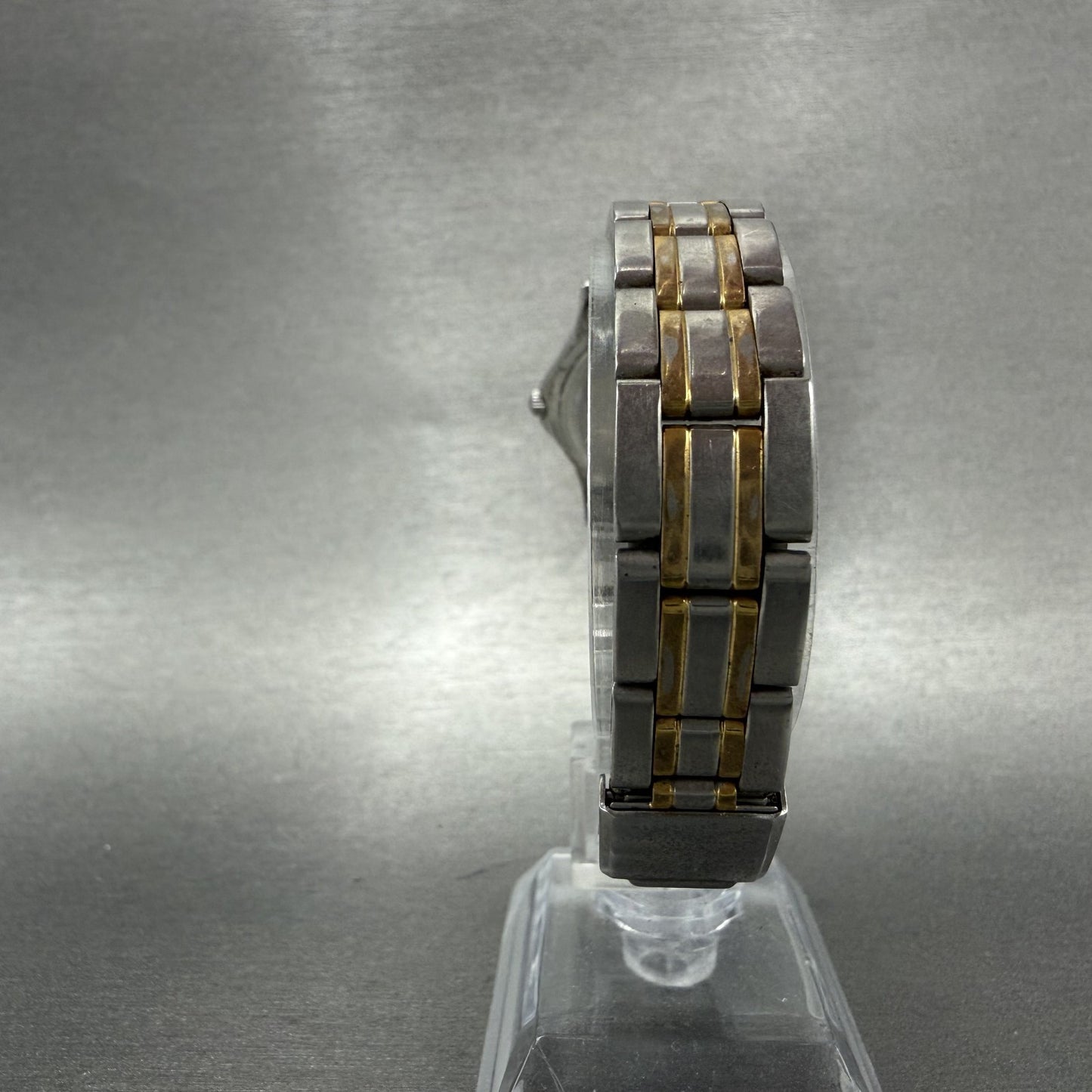 Bucherer Watch Women 26mm Gold Dial Two Tone Date Round 956.903 PARTS8