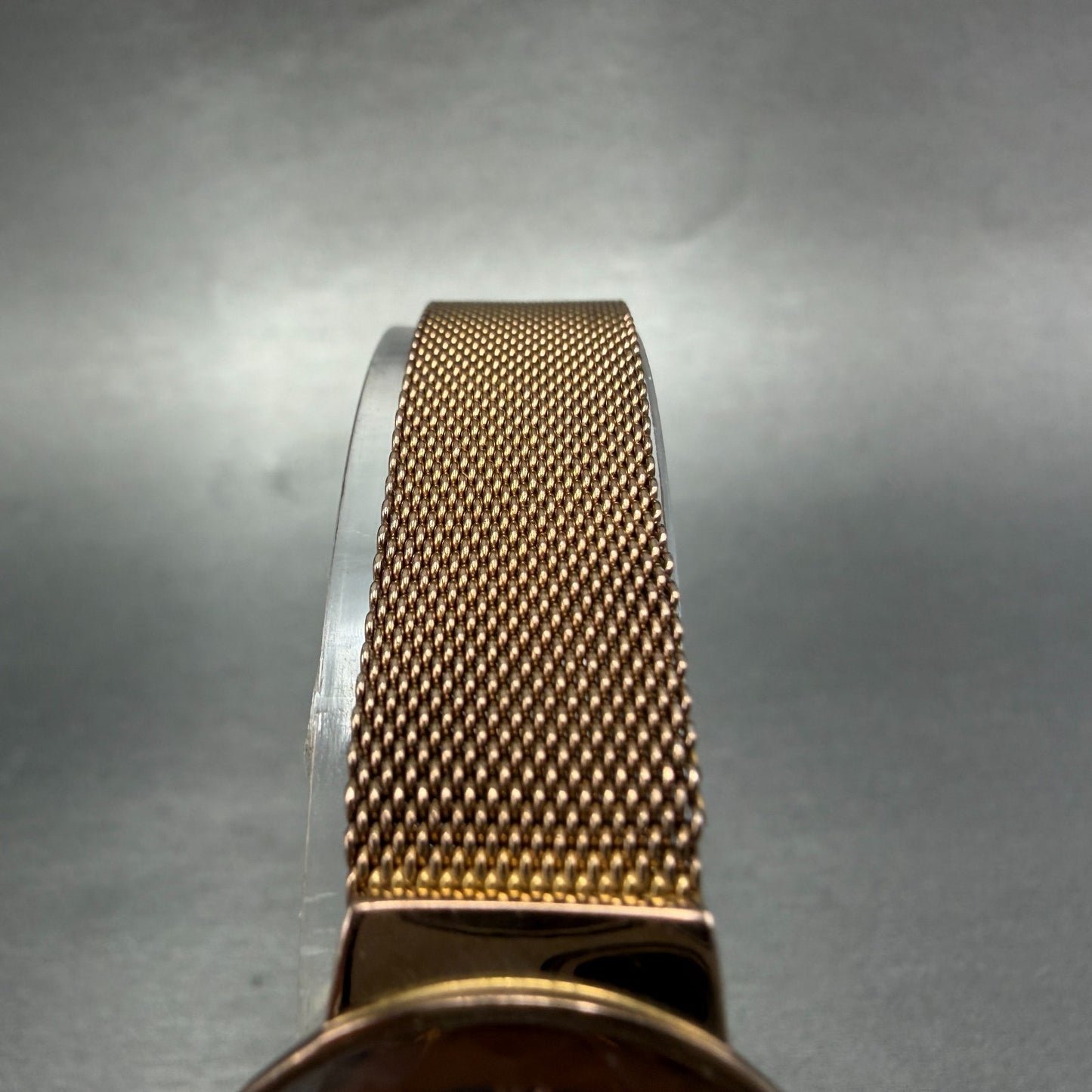 Skagen Watch Women 25mm Brown MOP Dial Rose Gold Tone Round New Batt Mesh Band4