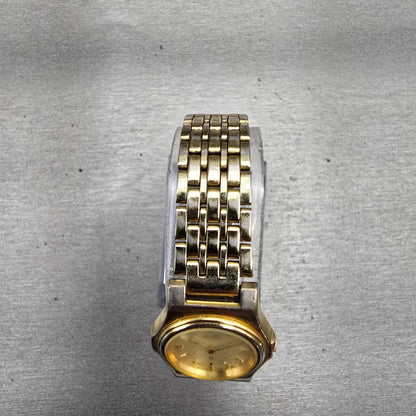 Citizen CQ Watch Women 20mm Champagne Dial Gold Tone Round 3220-916719 New Batt4