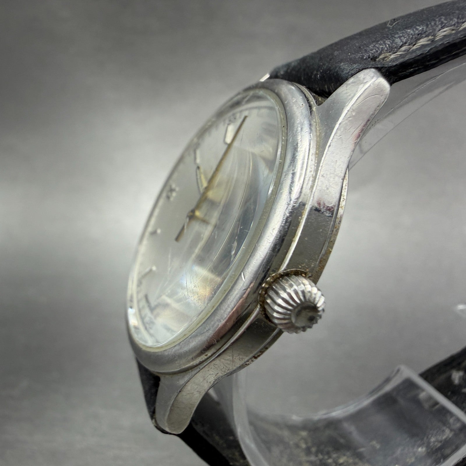 Fendi Orologi Watch Men 35mm Silver Dial Silver Tone Date Round 210G New Batt2