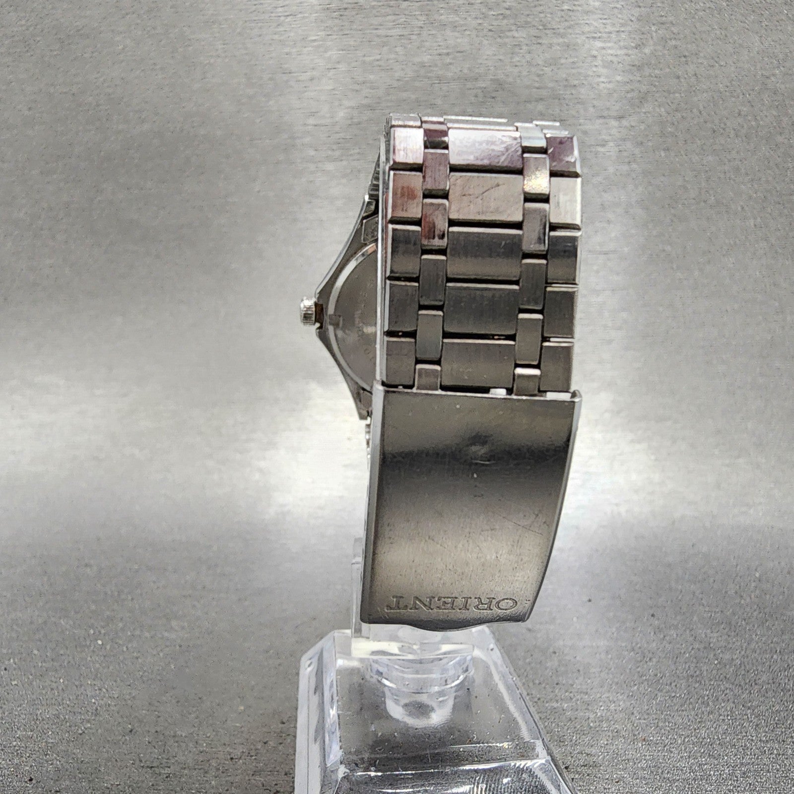 Orient Swimmer 100 Watch Men 36mm White Dial Silver Tone Daydate G58931370 PARTS8
