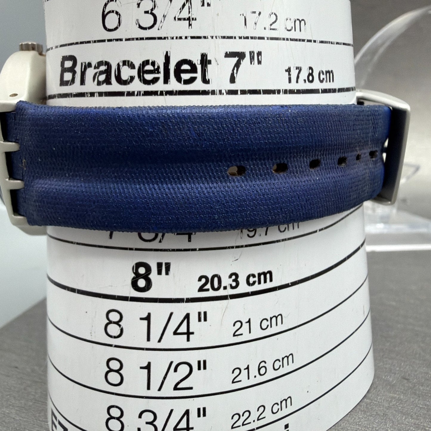 Swatch irony Blue Daemon Watch Unisex 38mm Blue Dial Silver READ!!! NewBat10