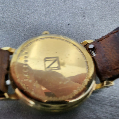 Citizen Noblia Watch Women 27mm Champagne Dial Gold Tone Date New Battery VTG9