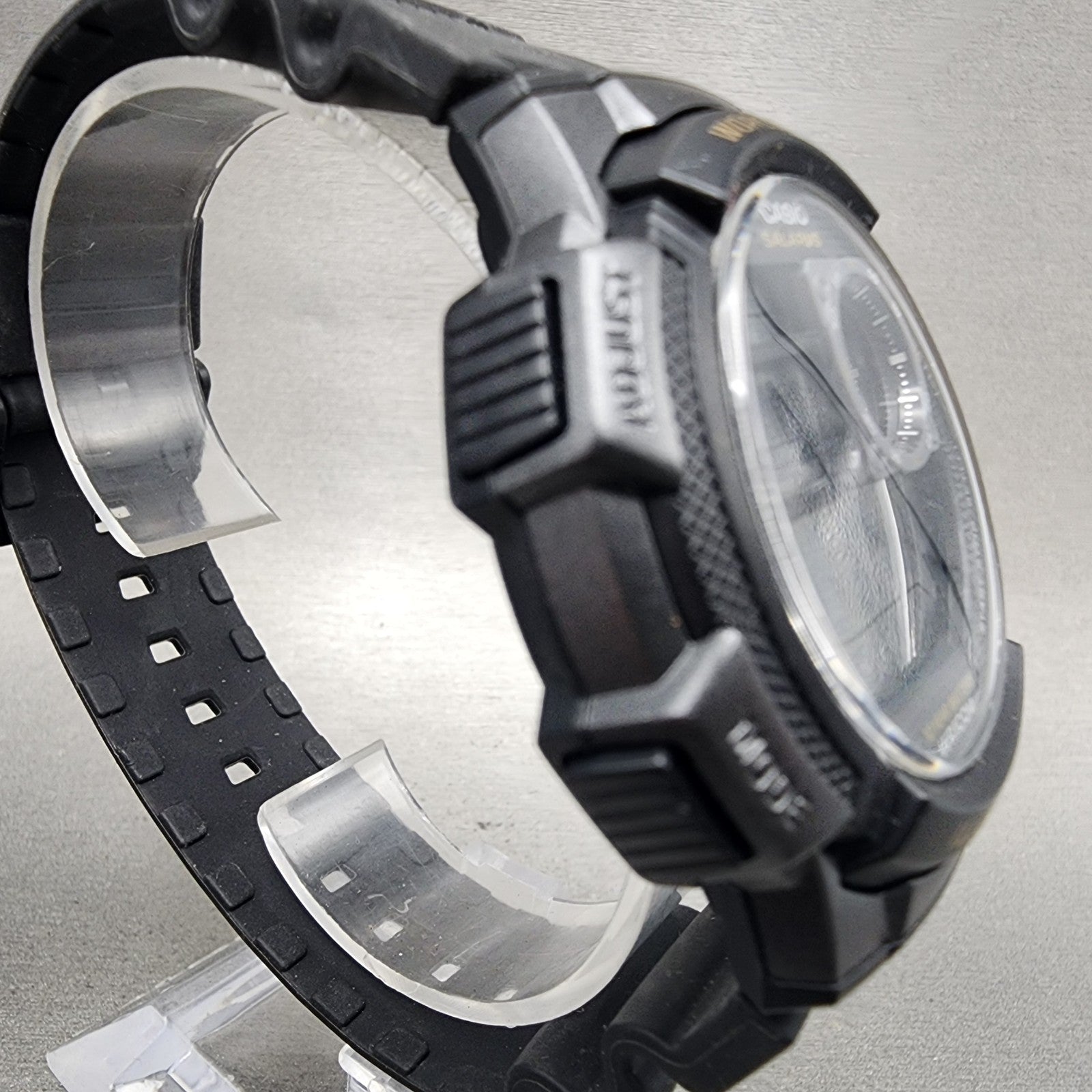 Casio AE1000W World Time Watch Men 43mm Digital Black Tone Alarm Chrono NewBatt4