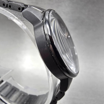 Citizen Axiom Eco-Drive Watch Women 29mm Black Dial Blackl Round EW2595-57E Runs4