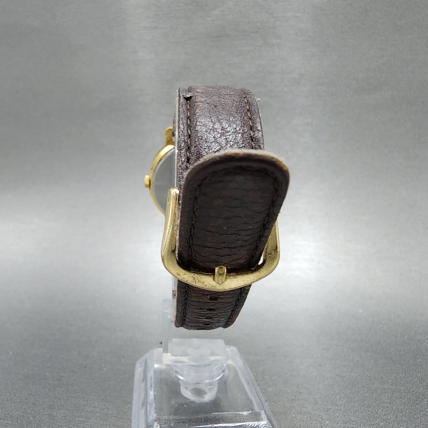 Seiko Avenue Watch Men 32mm White Dial gold Tone 2k236130 New Battery READ!!!!!7