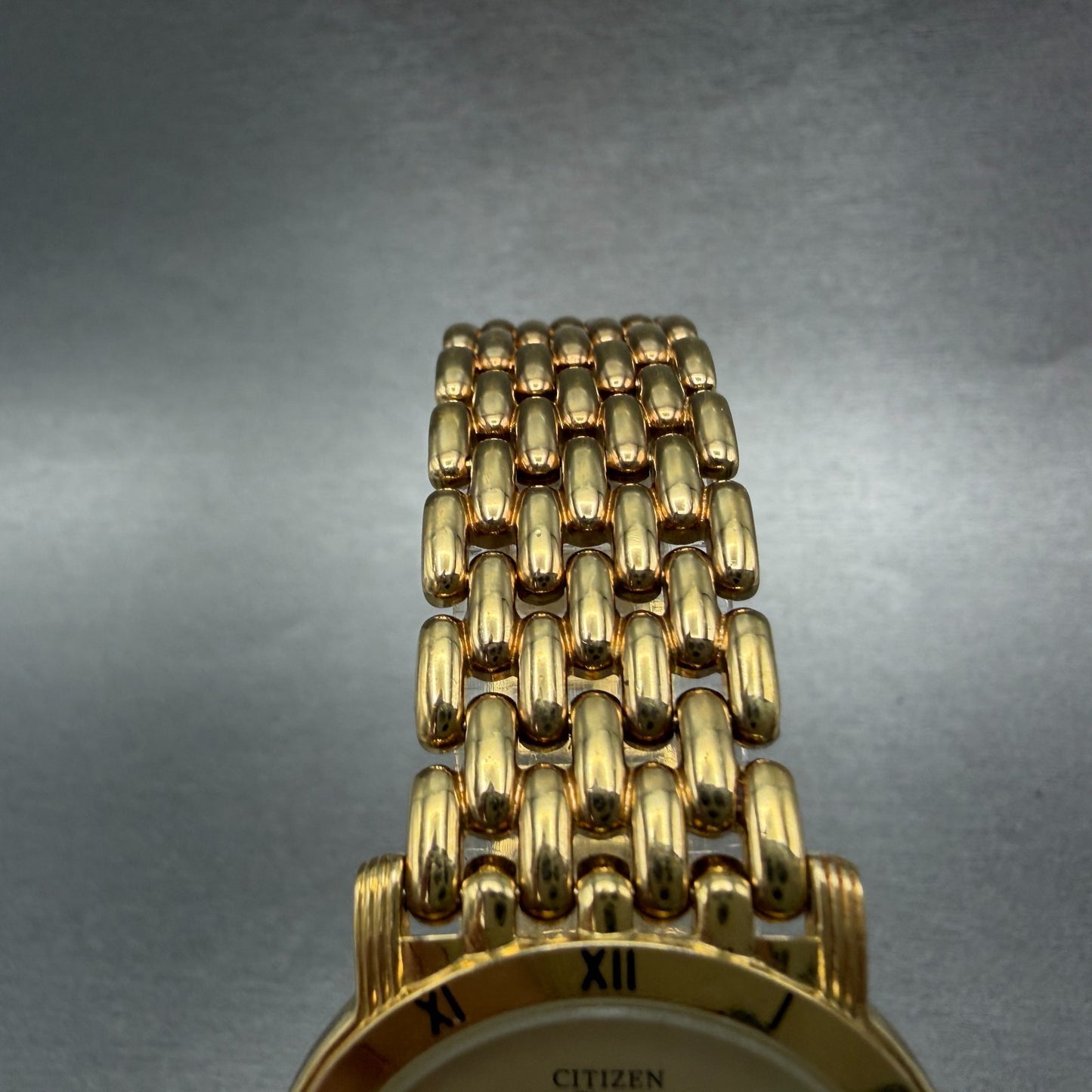 Citizen Elegance Watch Men 33mm Champagne Dial Gold Tone Round 4620-S25996 Runs4